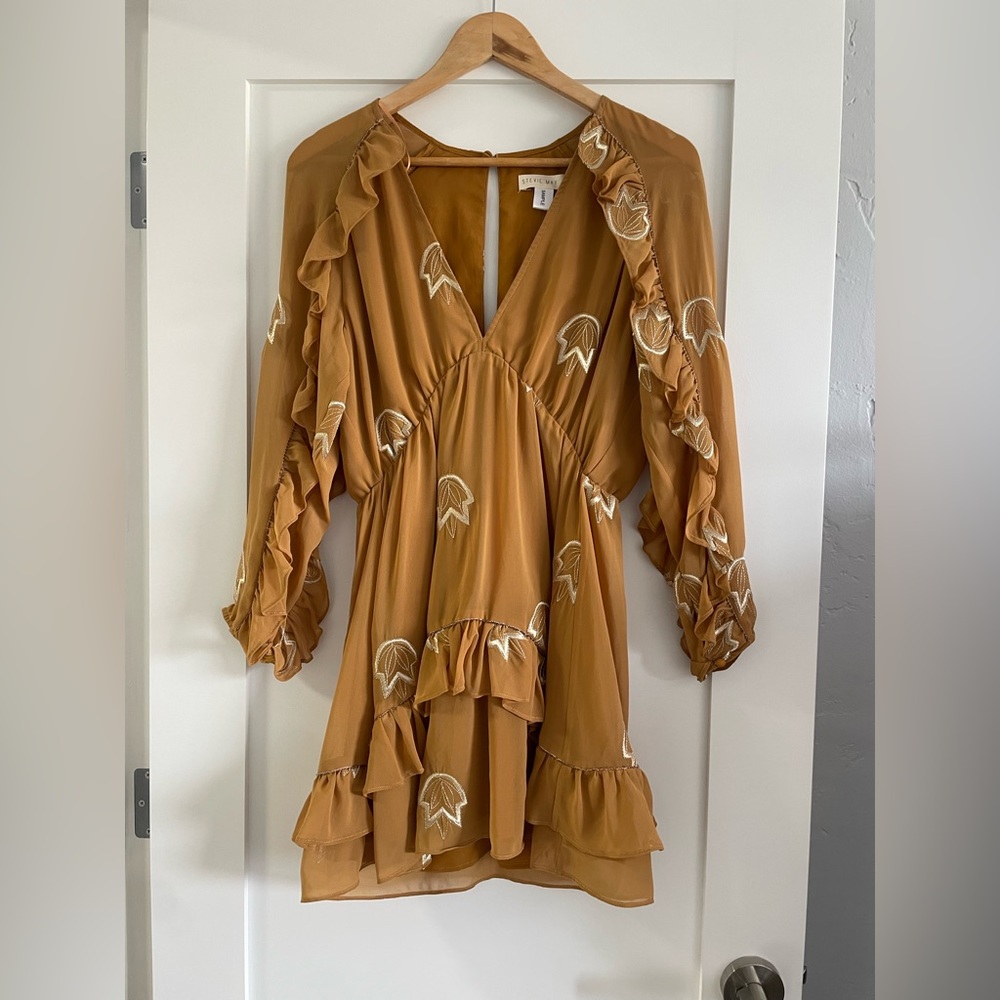 Long sleeve mini dress - never worn